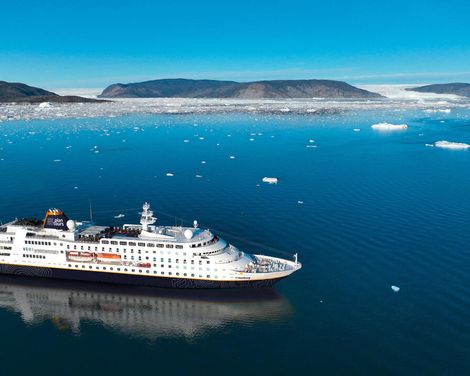 Kreuzfahrt mit MS Hamburg von Hamburg bis Kangerlussuaq oder von Kangerlussuaq bis Hamburg