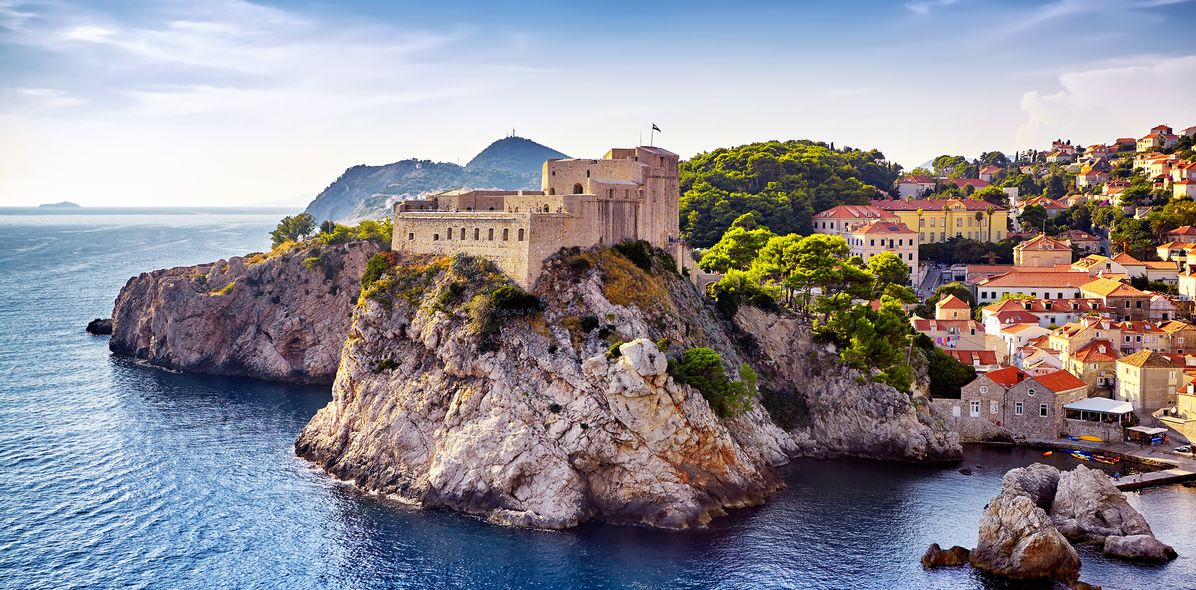 Festung Lovrijenac in Dubrovnik, Kroatien