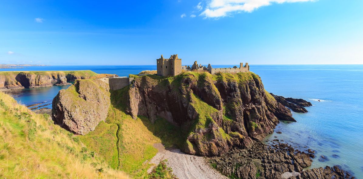 Castle in Aberdeen in Schottland
