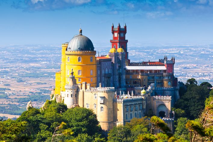 Burg von Sintra in Portugal