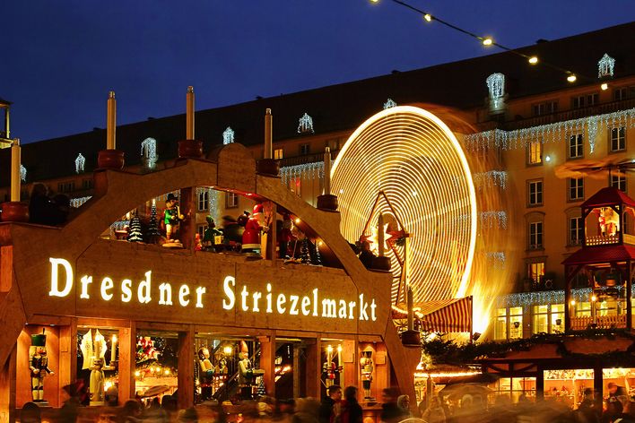 Striezelmarkt in Dresden