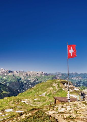 Schweizer Alpen Landschaft