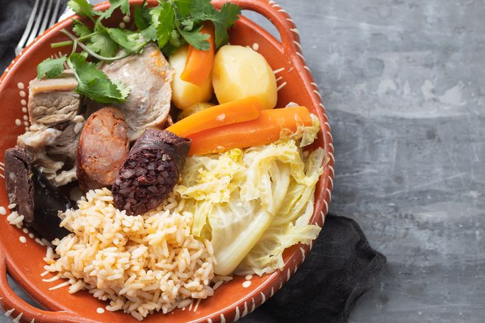 Gericht Cozido das Furnas aus Sao Miguel