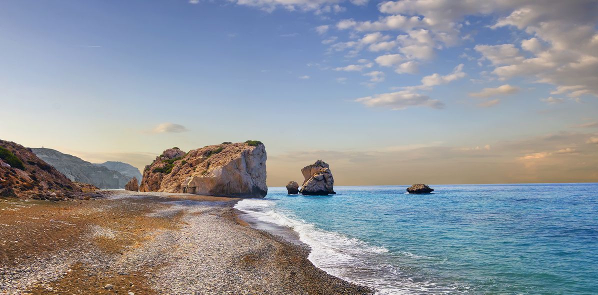 Aphrodite Felsen auf Zypern