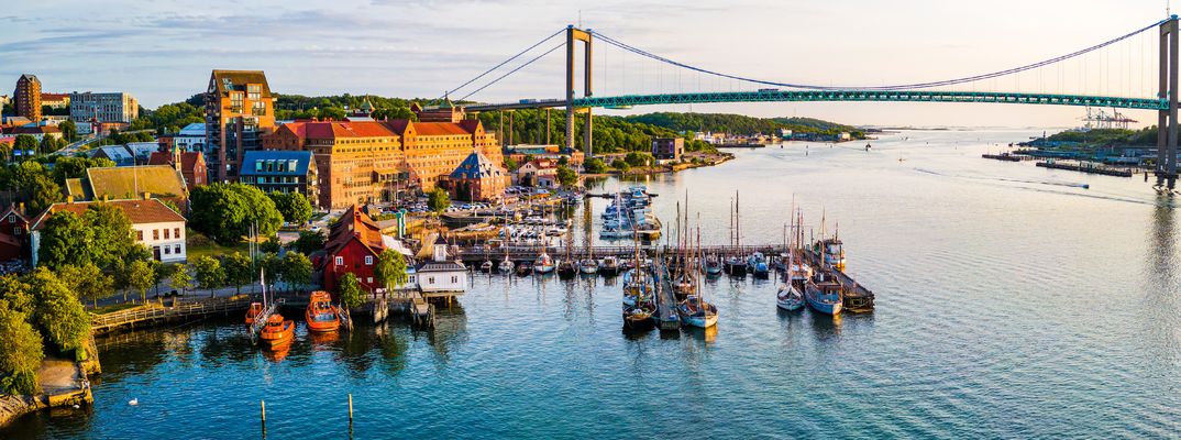 Blick auf Göteborg in Schweden