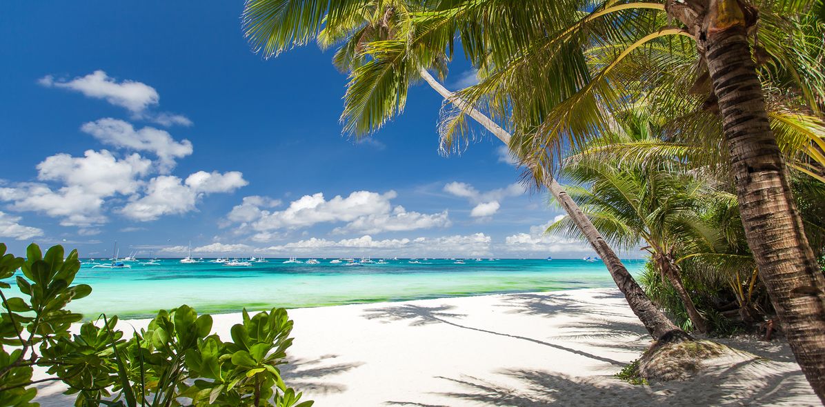 Strand von Cancun in Mexiko 