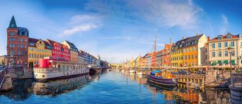 Hafen von Kopenhagen in Dänemark