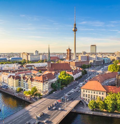 Blick auf Berlin