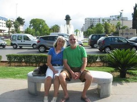 Chronisten Monika und Franz in Marokko
