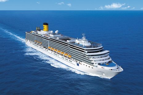 Costa Deliziosa auf hoher See