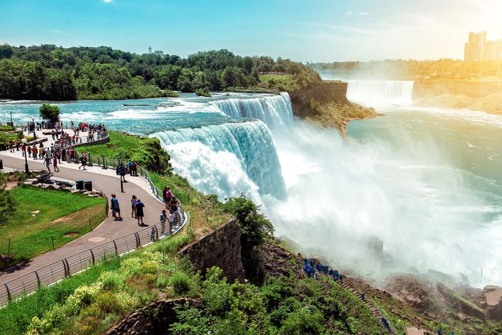 Niagarafälle in den USA und Kanada