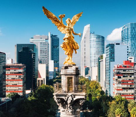 Statue in Mexiko-Stadt
