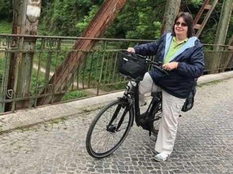 Chronistin Karin mit dem Rad & Schiff in den Niederlanden unterwegs