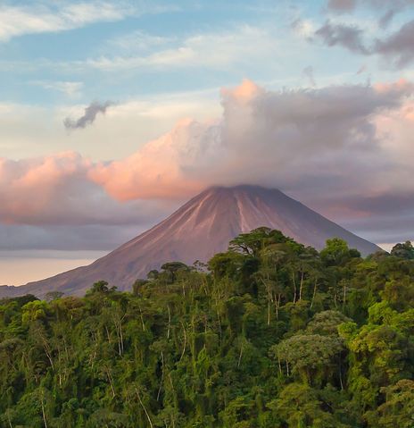 Vulkan Arenal in Costa Rica