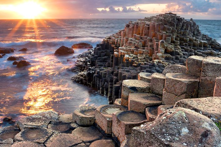 Giants Causeway in Nordirland