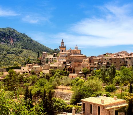 Dorf Valldemossa auf Mallorca