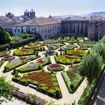 Blick auf Braga