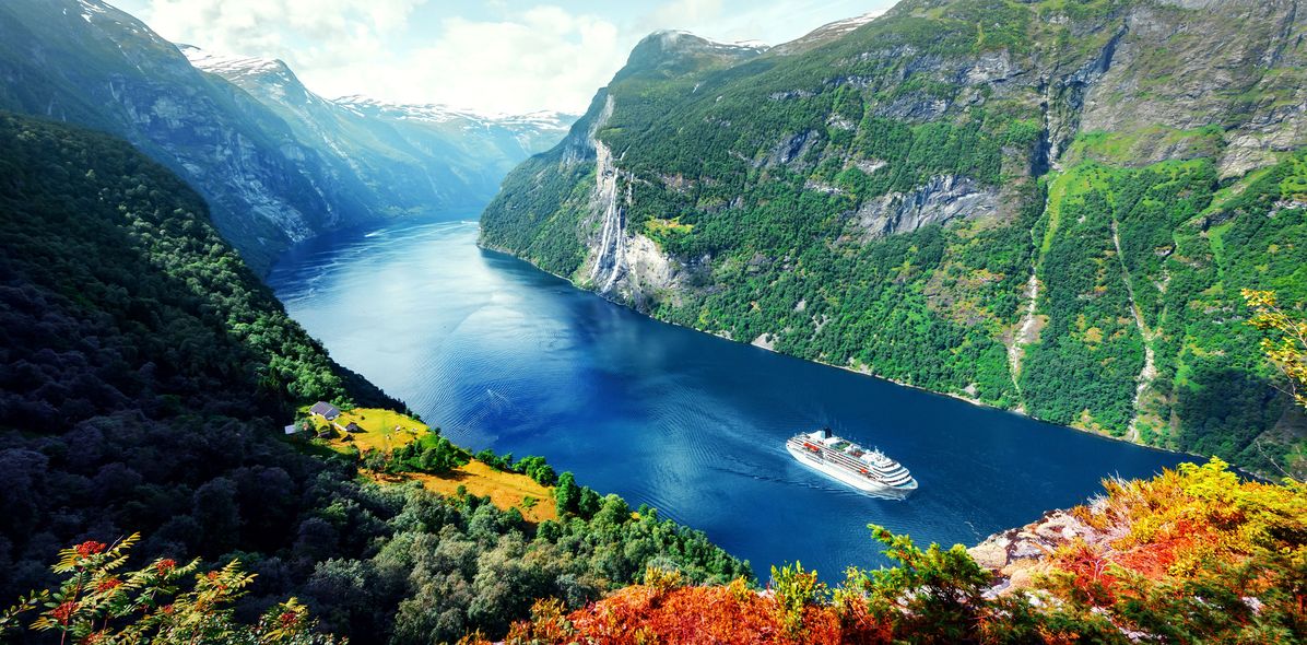 Schöne Landschaft in Norwegen 