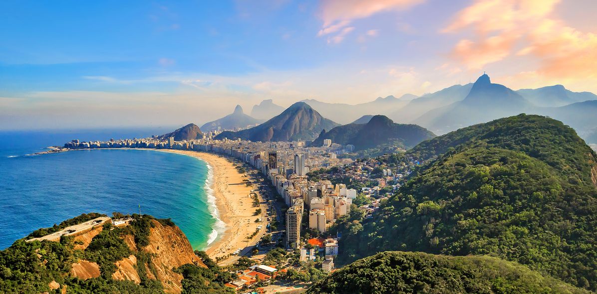 Skyline von Rio de Janeiro in Brasilien