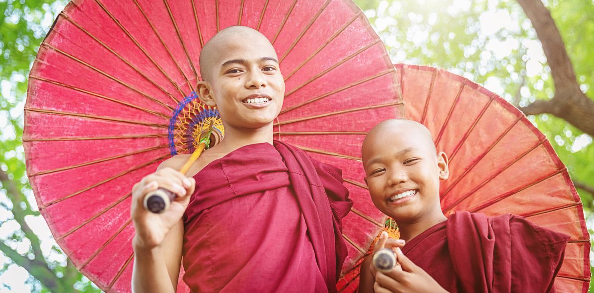 Mönche in Myanmar