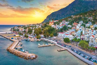 Küste von Ikaria auf den Griechischen Inseln