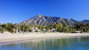 Strand an der Costa del Sol