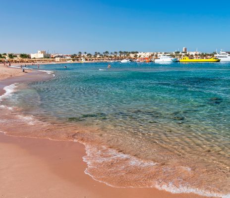 Strand von Makadi Bay in Ägypten