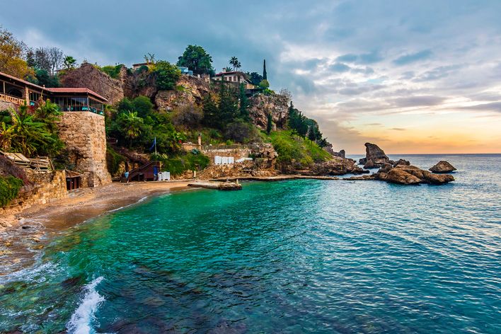 Strand in Antalya