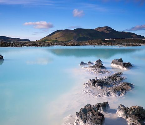 Blaue Lagune auf Island