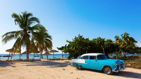 Oldtimer am Strand