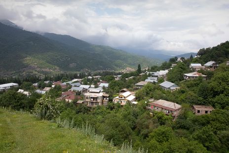 Berglandschaft bei Dilidschan, Armenien
