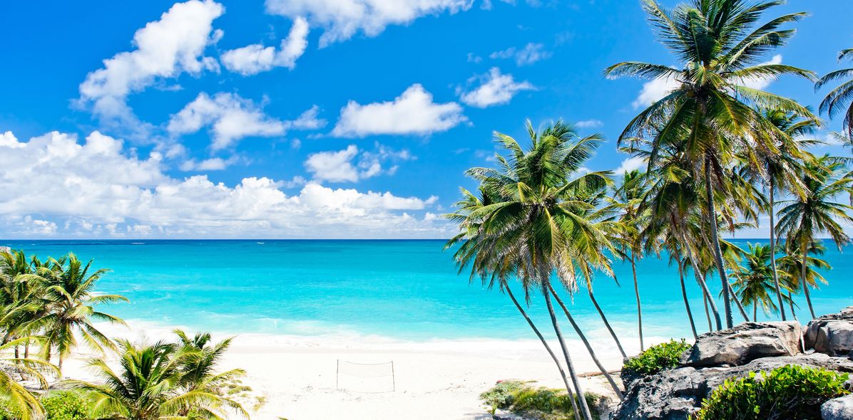 Strand auf der Insel Barbados