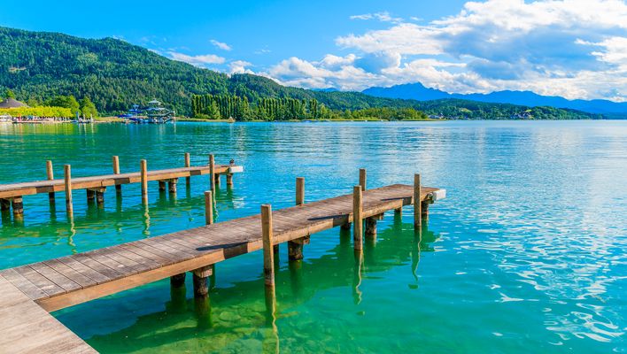 Blick auf den Wörthersee