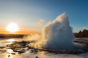 Geysir Strokkur auf Island