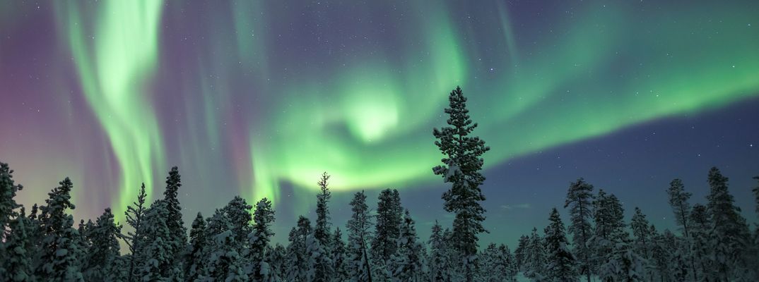 Polarlichter in Schweden