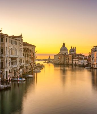 Sonnenuntergang in Venedig