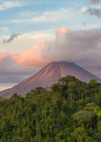 Costa Rica La Fortuna Sonnenaufgang