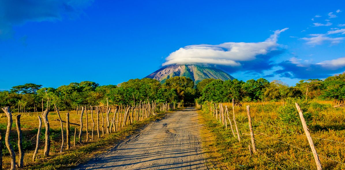 Der Concepción, einer der vielen Vulkane in Nicaragua