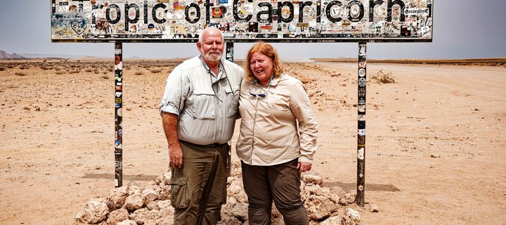 Chronisten Michaela & Michael in Namibia