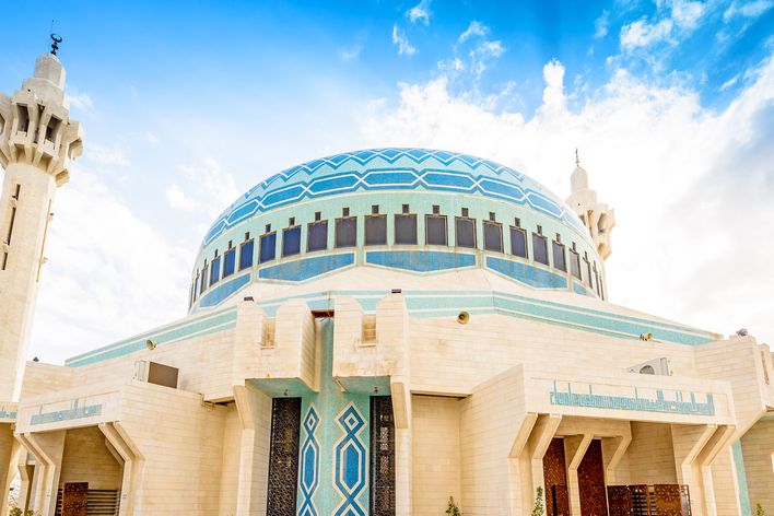 König Abdullah Moschee in Amman