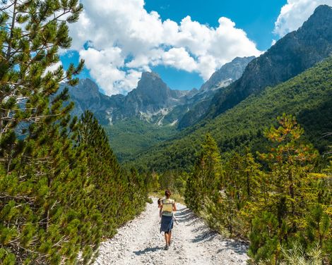 Wanderreise von Kruja bis Tirana