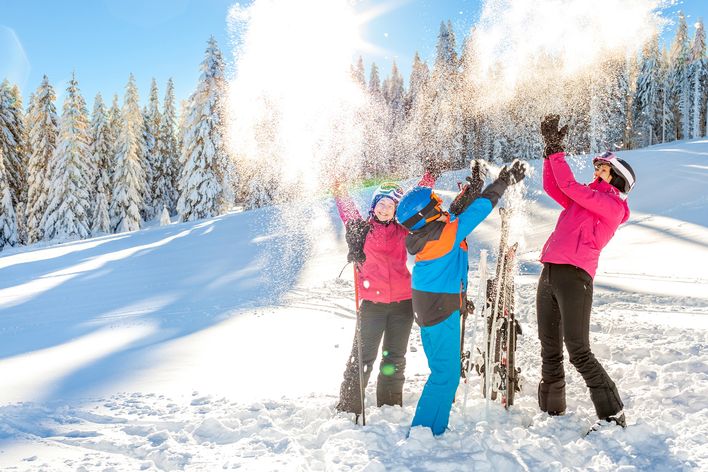 Spaß im Schnee
