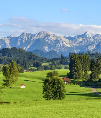Landschaft im Allgäu