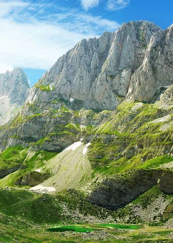 Alpenlandschaft in Albanien