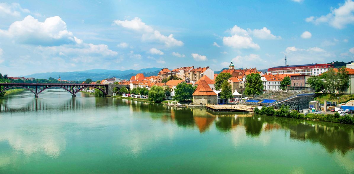 Blick auf Maribor