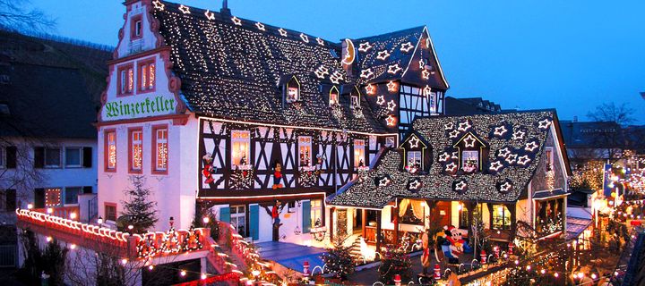 Weihnachtsmarkt in Rüdesheim