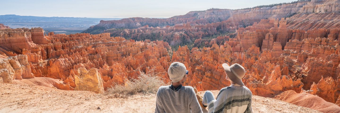 Paar im Bryce Canyon Nationalpark