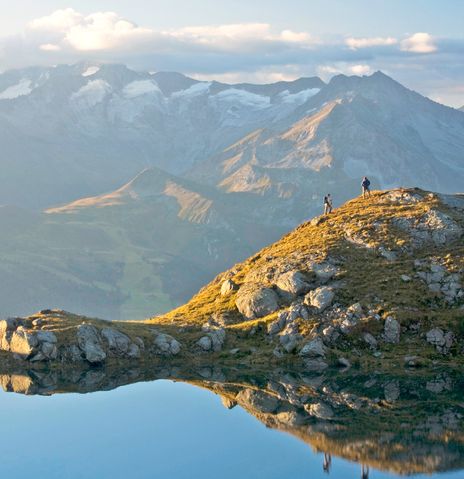 Landschaft im Zillertal