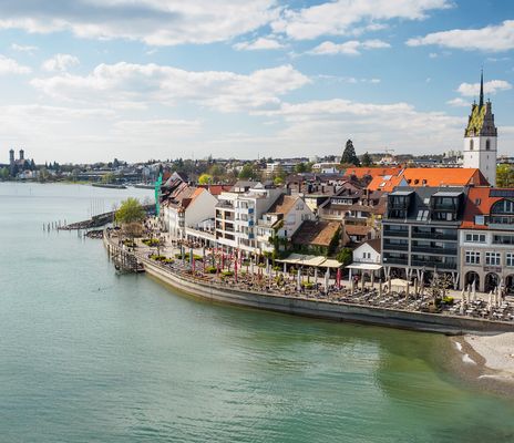 Blick auf Friedrichshafen am See