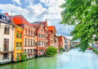 Gent in der flämischen Region von Belgien